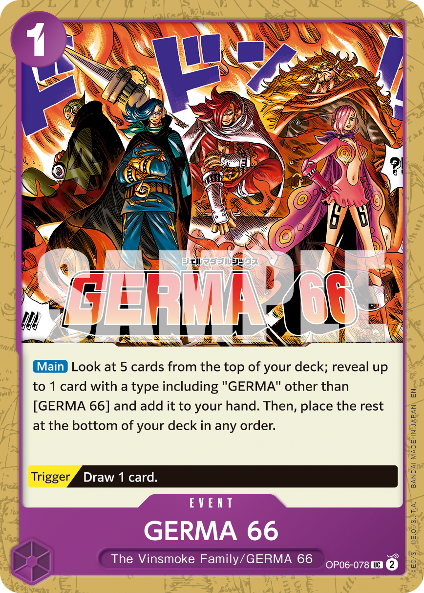 Germa 66 (Event) (OP06-078) (UC) (NON-FOIL) (PRB02)