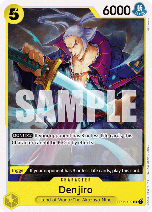 Denjiro (Charcter) (OP06-109) (UC)