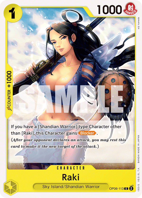 Raki (Charcter) (OP06-113) (C)