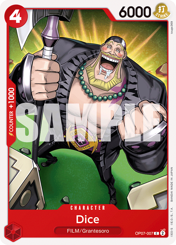Dice (Character) (OP07-007) (C)