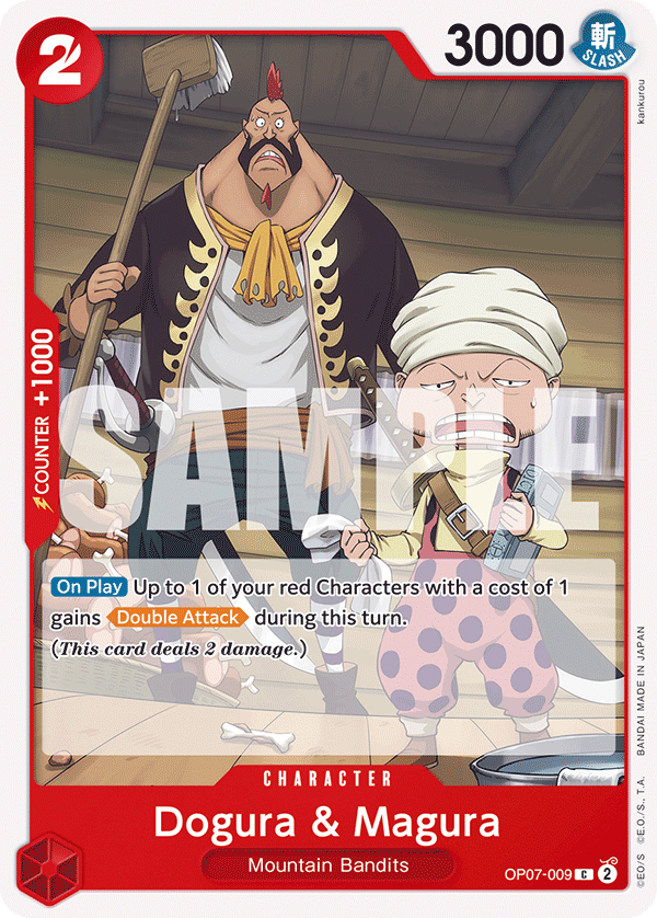 Dogura & Magura (Character) (OP07-009) (C)