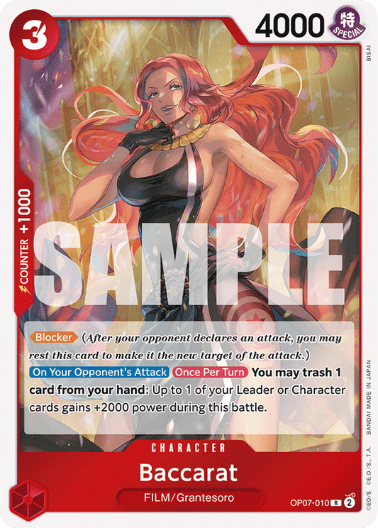 Baccarat (Character) (OP07-010) (R)