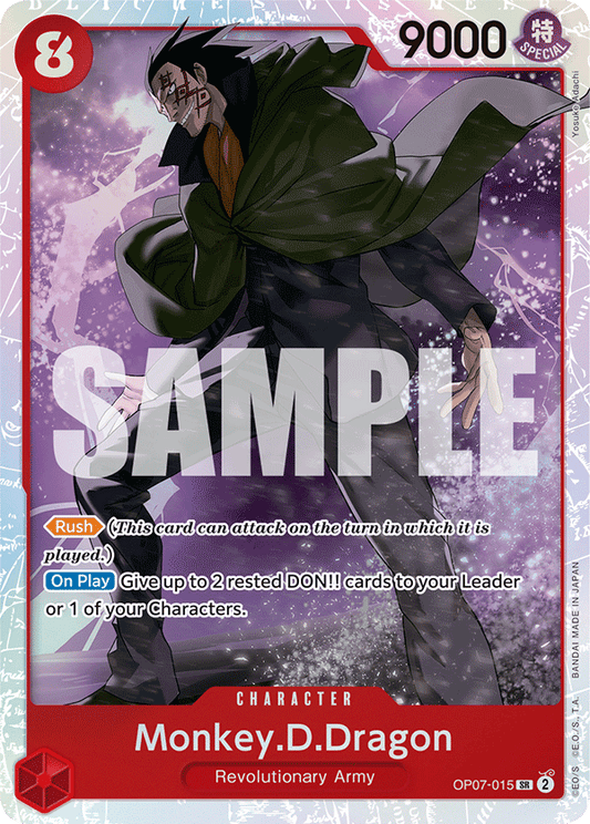 Monkey D Dragon (Character) (OP07-015) (SR)
