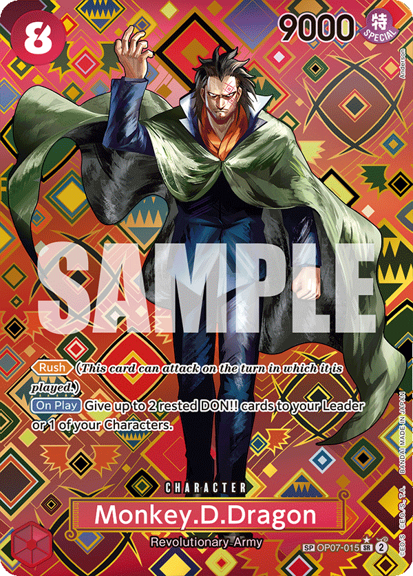Monkey D Dragon (Character) (OP07-015) (SP)