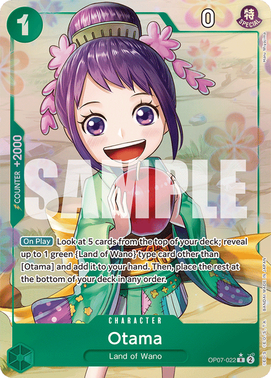 Otama (Character) (OP07-022) (Alternate Art)