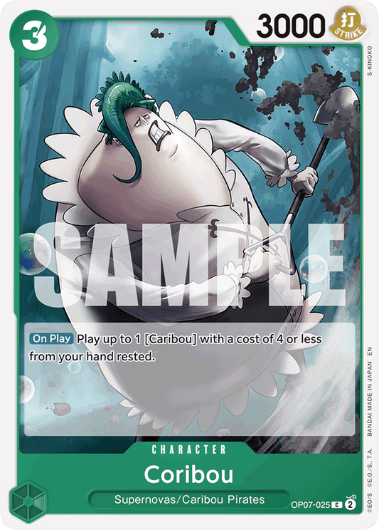 Coribou (Character) (OP07-025) (ST24 Reprint) (C)