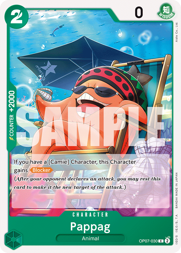 Pappag (Character) (OP07-030) (C)