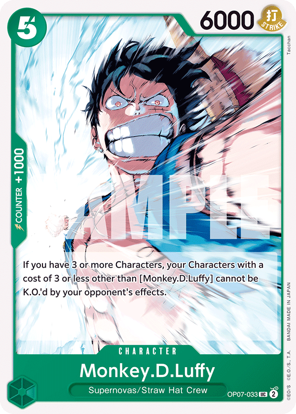 Monkey D Luffy (Character) (OP07-033) (UC)