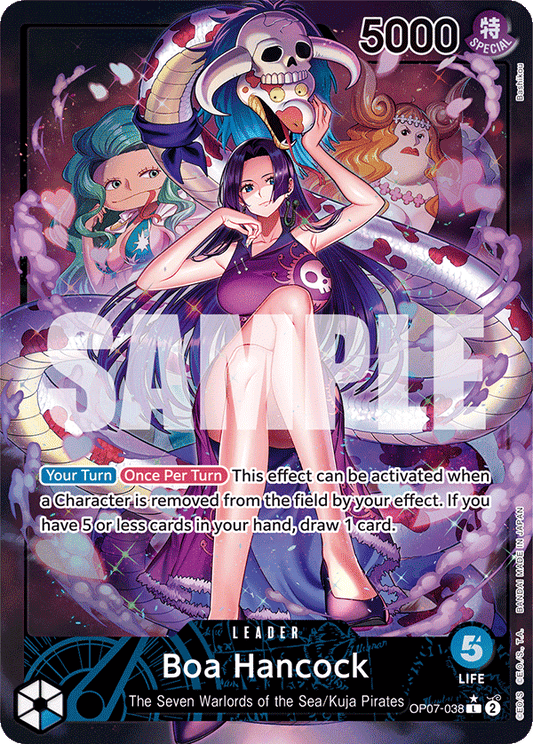 Boa Hancock (Leader) (OP07-038) (Alternate Art)