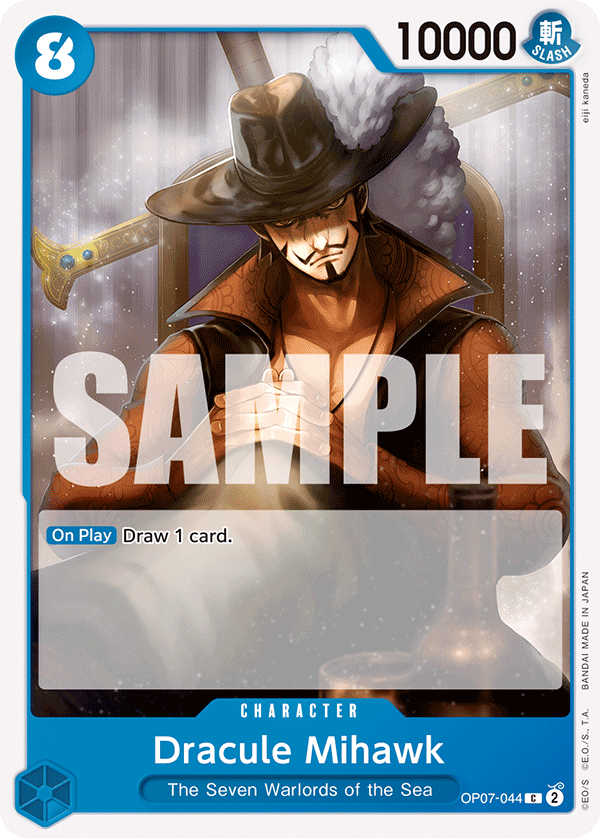 Dracule Mihawk (Character) (OP07-044) (C)