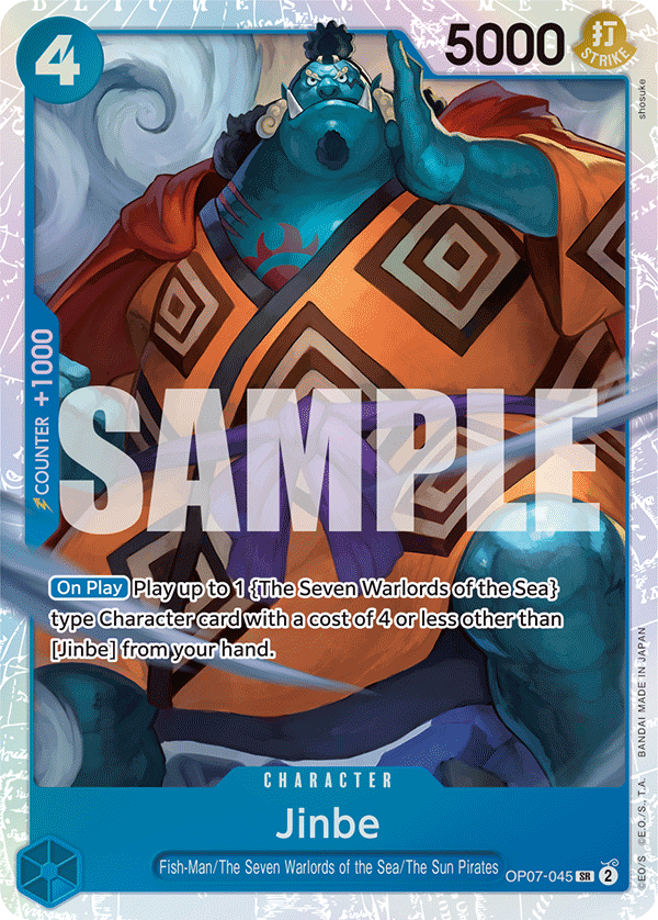 Jinbe (Character) (OP07-045) (SR)