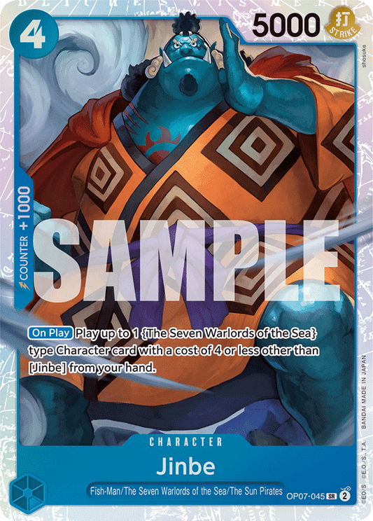 Jinbe (Character) (OP07-045) (SR)