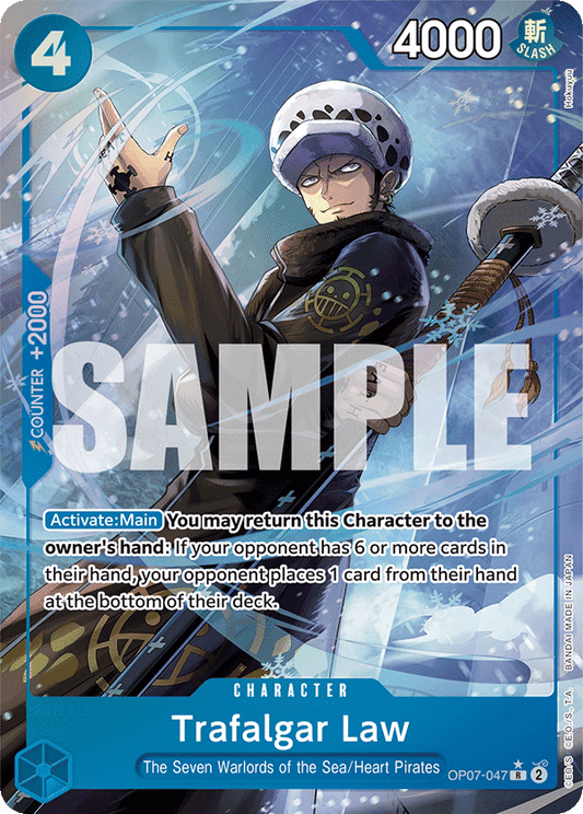 Trafalgar Law (Character) (OP07-047) (Alternate Art)