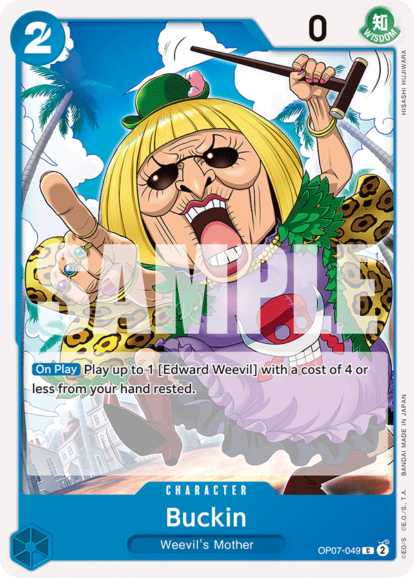 Buckin (Character) (OP07-049) (C)