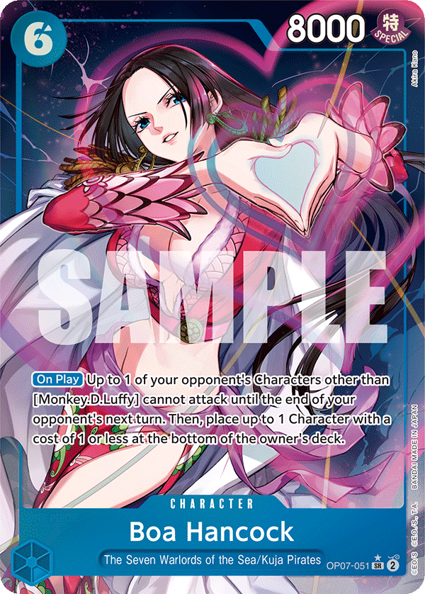 Boa Hancock (Character) (OP07-051) (SR) (Alternate Art)