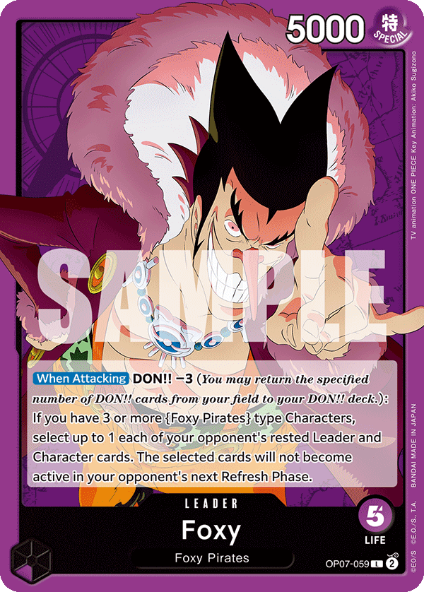 Foxy (Leader) (OP07-059) (L)