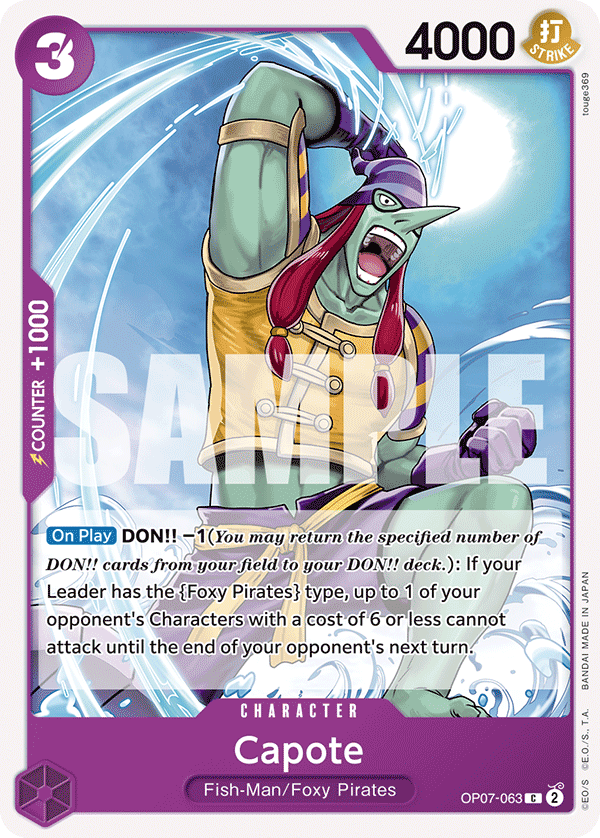 Capote (Character) (OP07-063) (C)