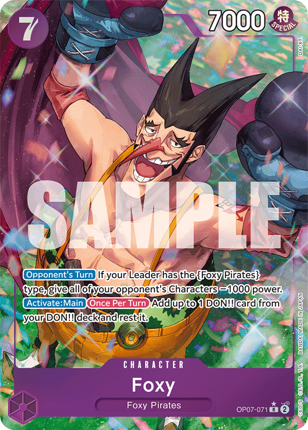 Foxy (Character) (OP07-071) (Alternate Art)