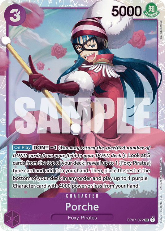 Porche (Character) (OP07-072) (SR)