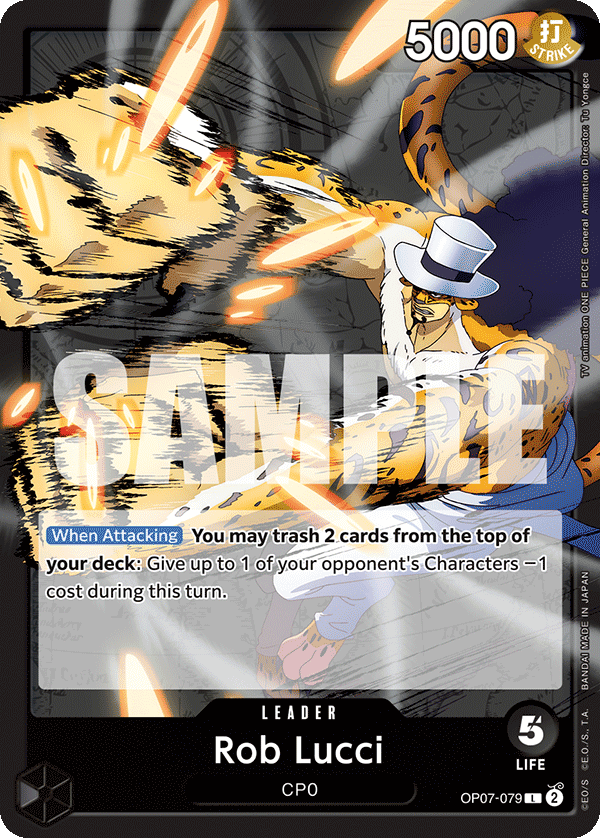 Rob Lucci (Leader) (OP07-079) (L)