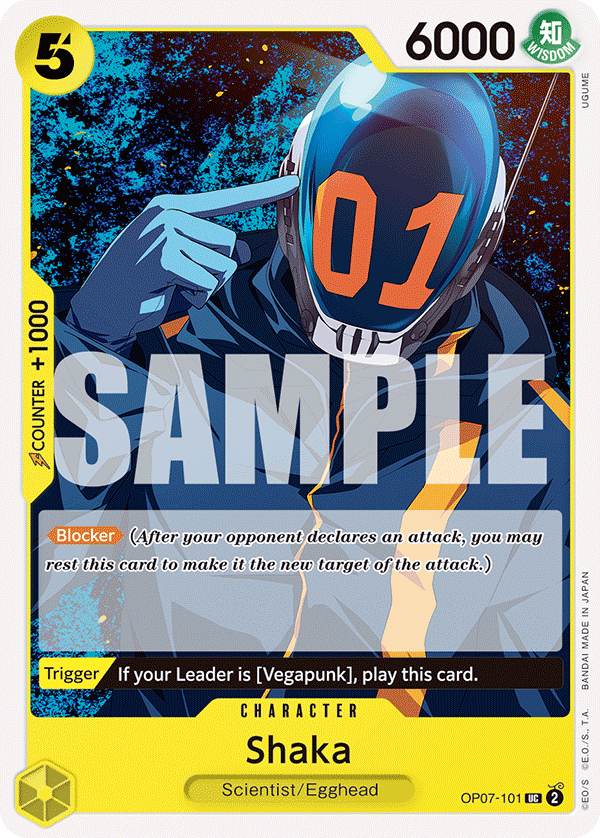 Shaka (Character) (OP07-101) (UC)