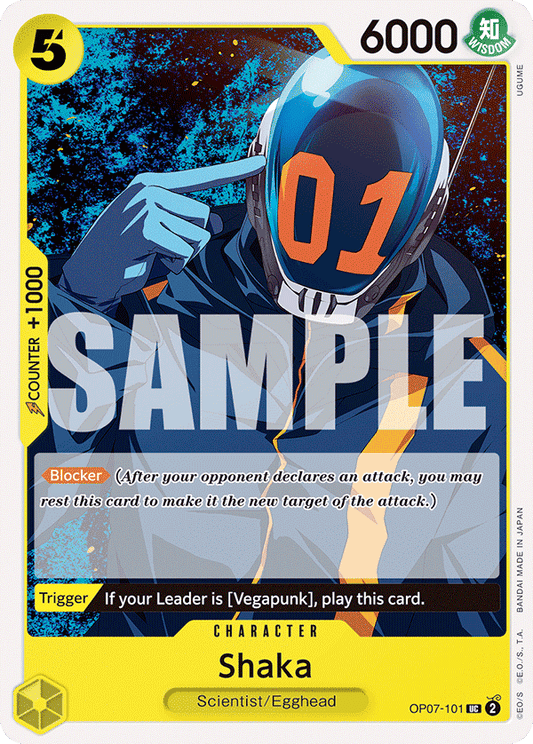 Shaka (Character) (OP07-101) (UC)