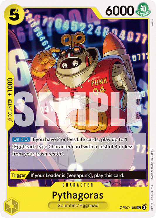 Pythagoras (Character) (OP07-105) (UC)