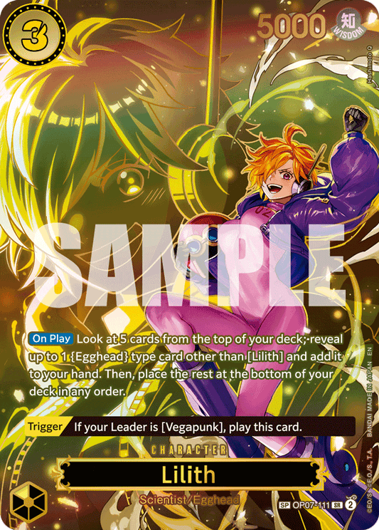 Lilith (Character) (OP07-111) (OP13) (SP)