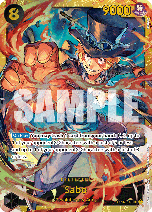 Sabo (Character) (OP07-118) (SEC)