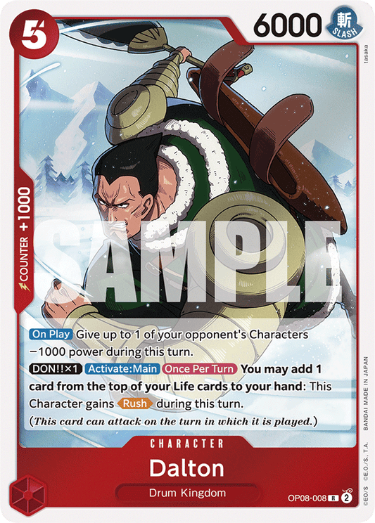 Dalton (Character) (OP08-008) (R)