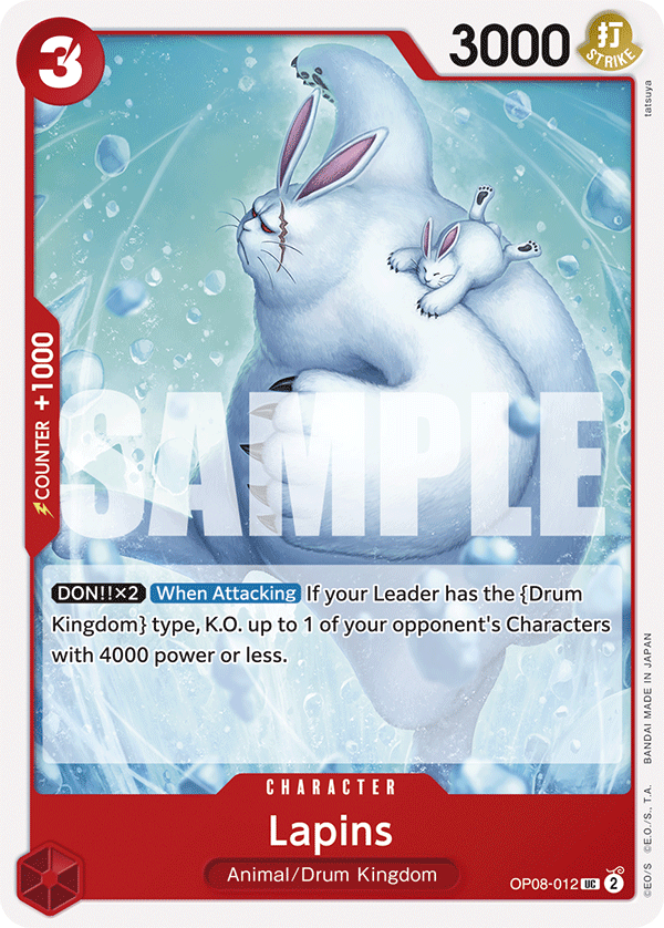 Lapins (Character) (OP08-012) (UC)