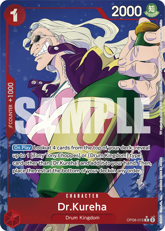 Dr Kureha (Character) (OP08-015) (Alternate Art)
