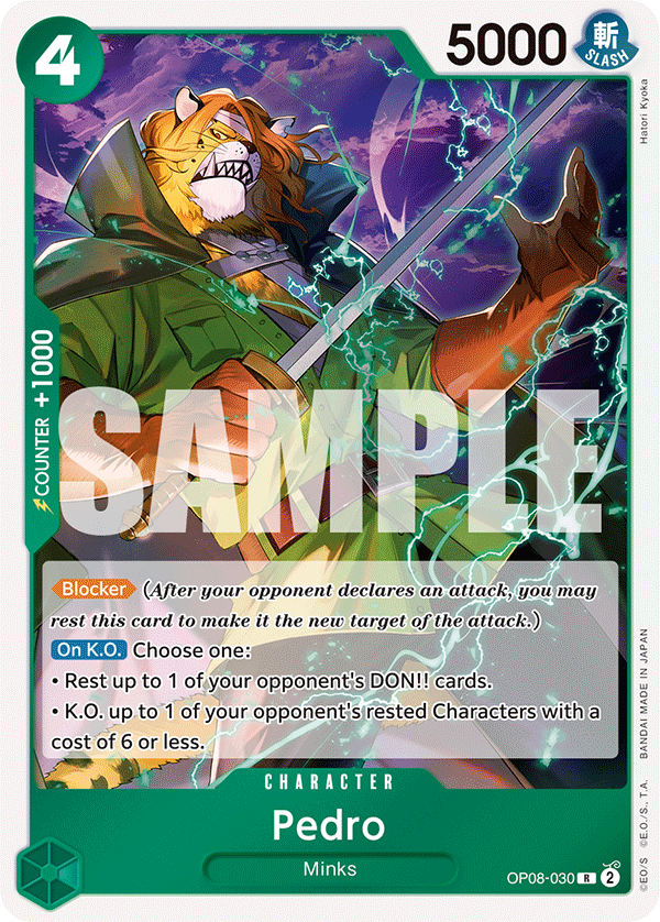 Pedro (Character) (OP08-030) (R)