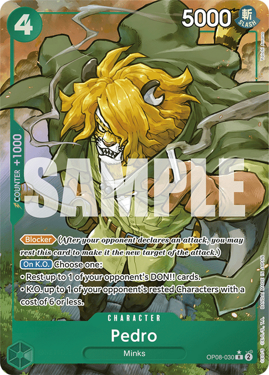 Pedro (Character) (OP08-030) (Alternate Art)