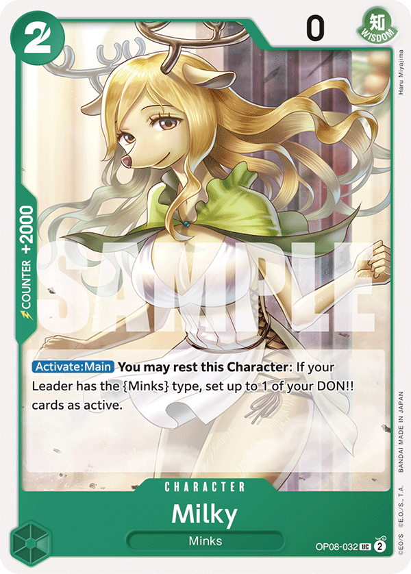 Milky (Character) (OP08-032) (UC)