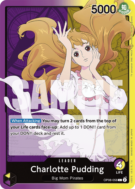 Charlotte Pudding (Leader) (OP08-058) (L)