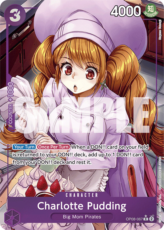 Charlotte Pudding (Character) (OP08-067) (Alternate Art)