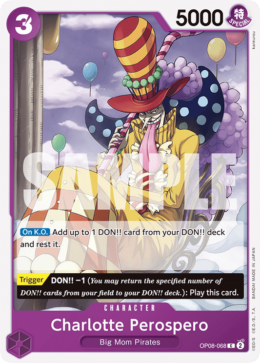 Charlotte Perospero (Character) (OP08-068) (C)