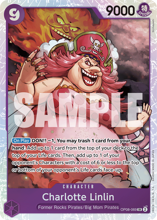 Charlotte Linlin (Character) (OP08-069) (SR)