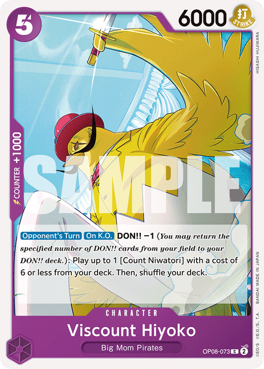 Viscount Hiyoko (Character) (OP08-073) (C)