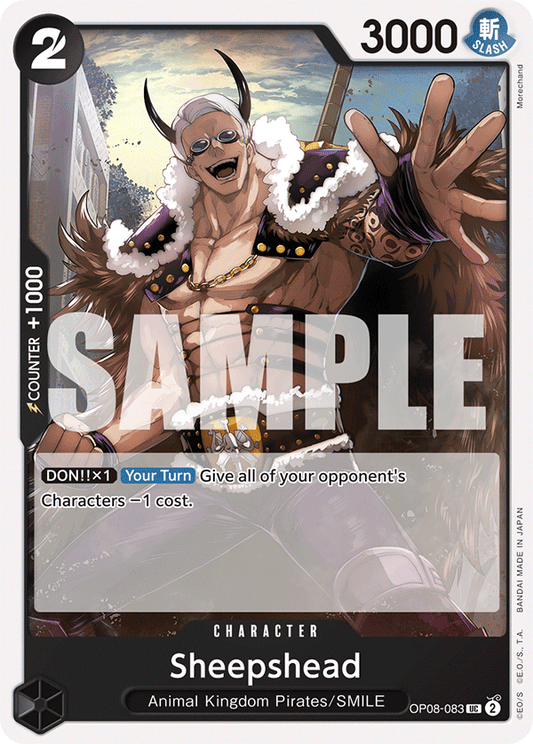 Sheepshead (Charcter) (OP08-083) (UC)