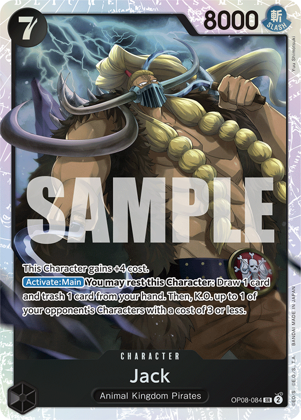 Jack (Character) (OP08-084) (SR)