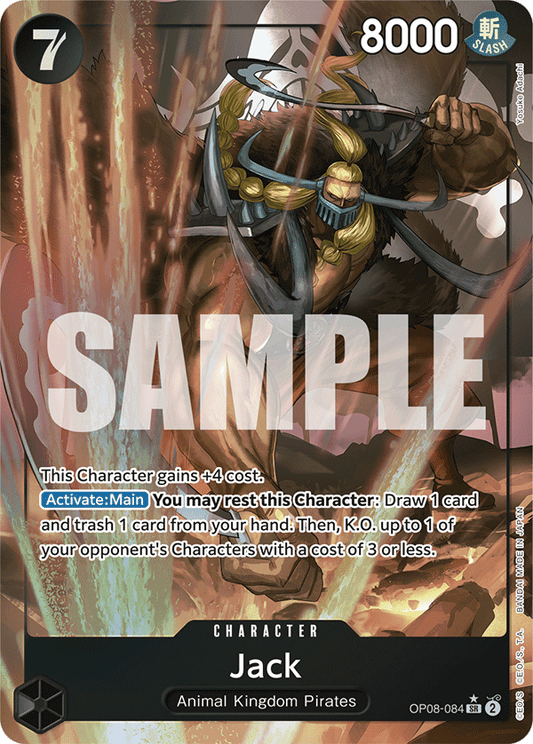 Jack (Character) (OP08-084) (SR) (Alternate Art)