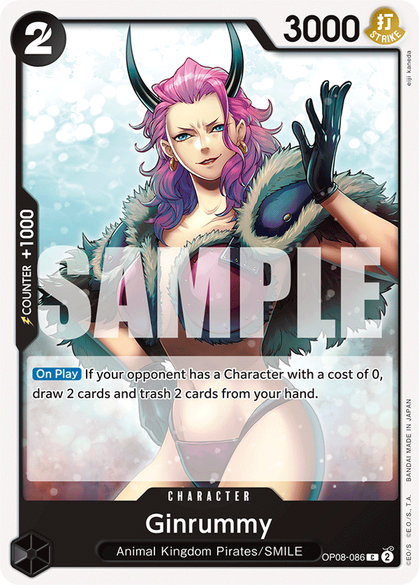 Ginrummy (Charcter) (OP08-086) (C)