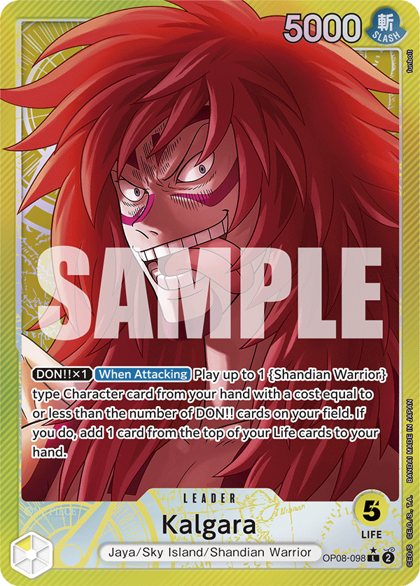 Kalgara (Leader) (OP08-098) (Alternate Art)