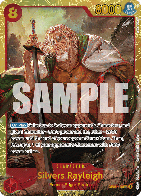 Silvers Rayleigh (Character) (OP08-118) (SEC)