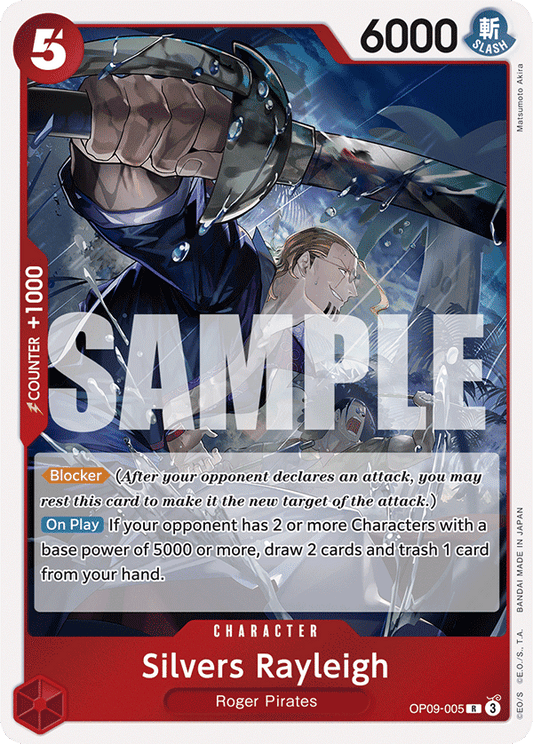 Silvers Rayleigh (Character) (OP09-005) (R)