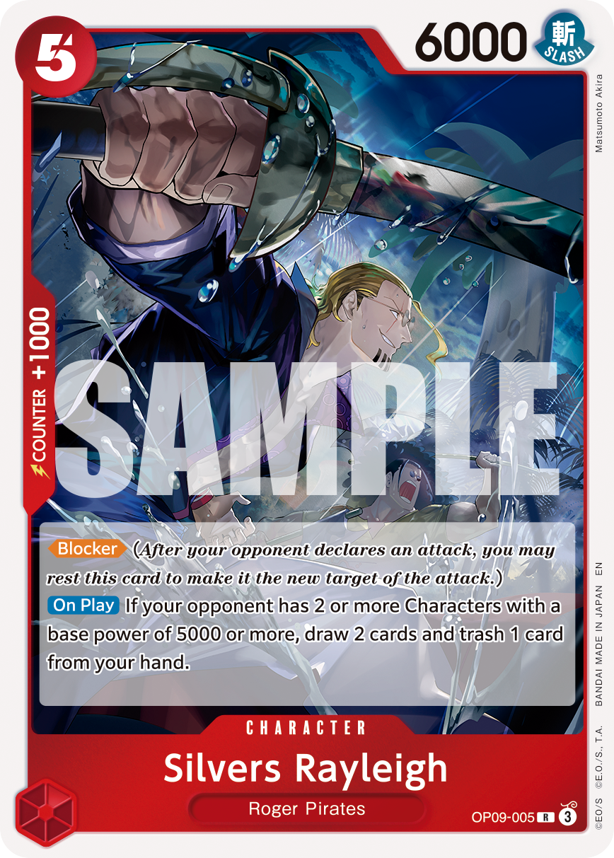 Silvers Rayleigh (Character) (OP09-005) (R)(PRB02)