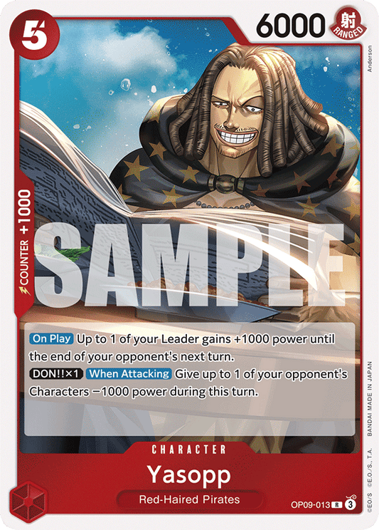 Yassop (Character) (OP09-013) (R)