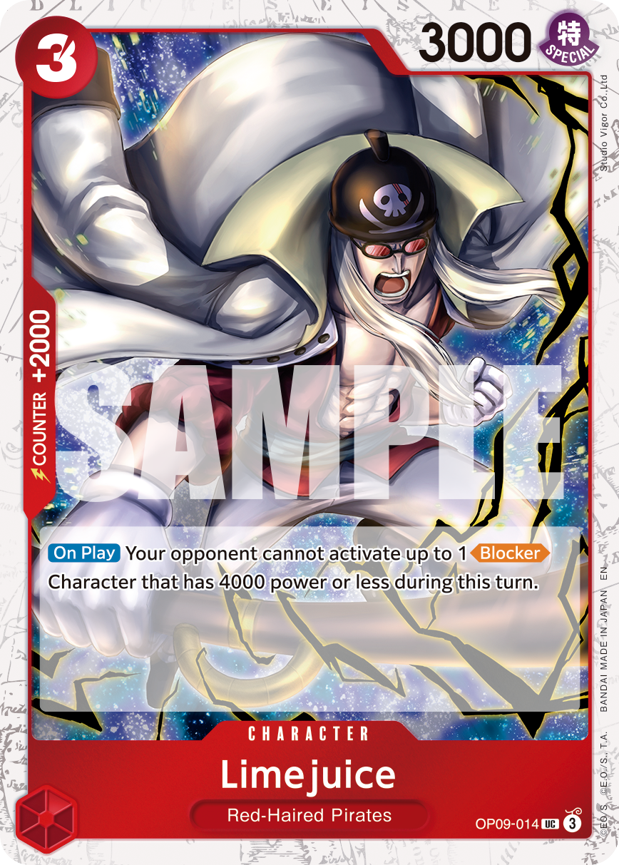 Limejuice (Character) (OP09-014) (UC) (FOIL) (PRB02)